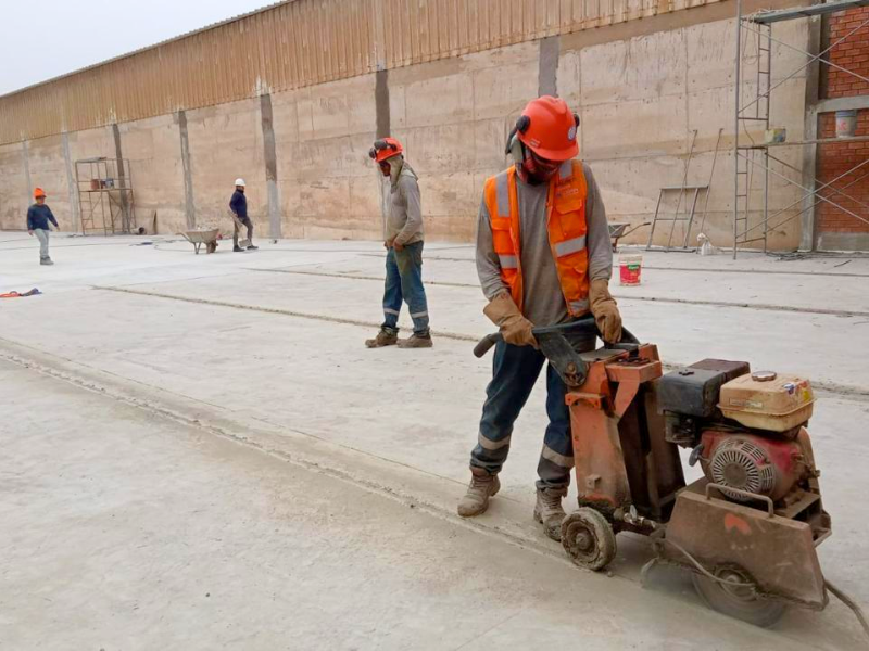 Equipo técnico en campo